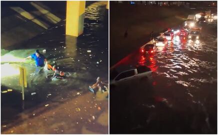 VIDEOS. Inundaciones históricas en Dallas-Forth Worth