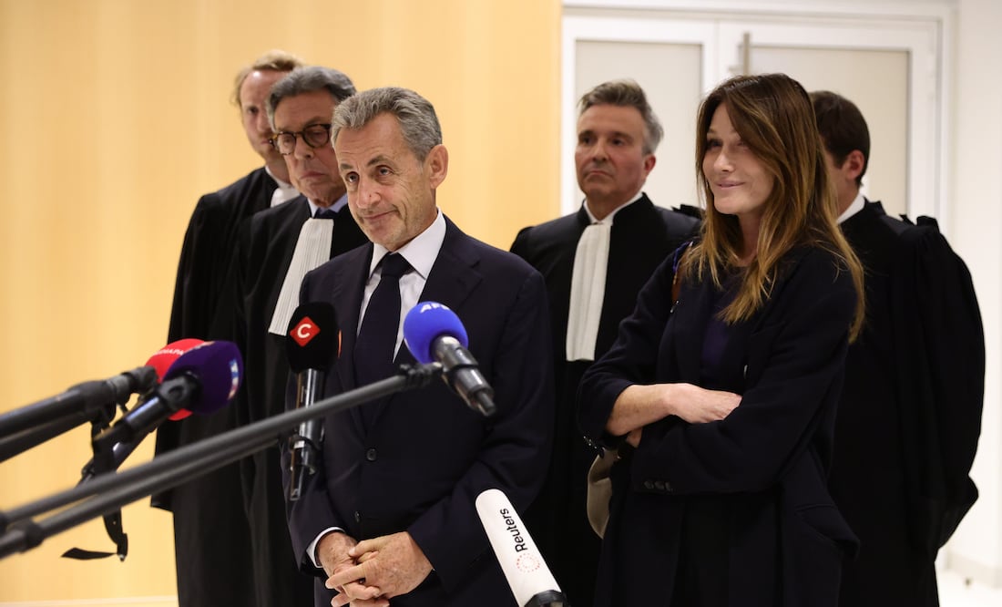 Nicolas Sarkozy condenado: expresidente de Francia deberá entrar a prisión por caso Libia. Foto: EFE