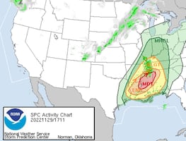 ¿Dónde golpean con más fuerza los tornados en Estados Unidos?