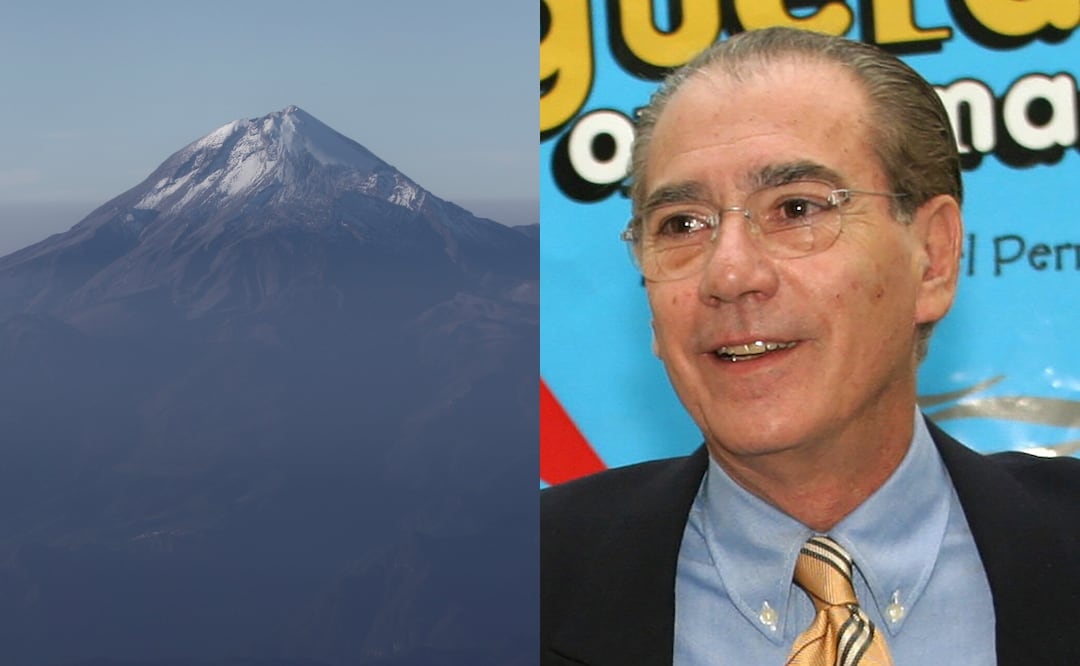 ¿Por qué Otto Sirgo quería sus cenizas en el Popocatépetl? Su hija lo revela. Foto: Berenice Fregoso El Universal / EFE/Armando Mota ARCHIVO
