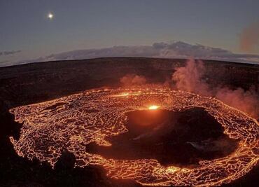 Kilauea, en Hawái, volvió a hacer erupción tras un mes de calma