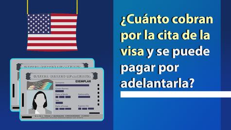 Visa americana. ¿Cuánto cobran por la cita? ¿Se puede pagar por adelantarla?