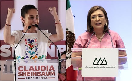 Claudia Sheinbaum y Xóchitl Gálvez rumbo a la recta final de sus campañas presidenciales