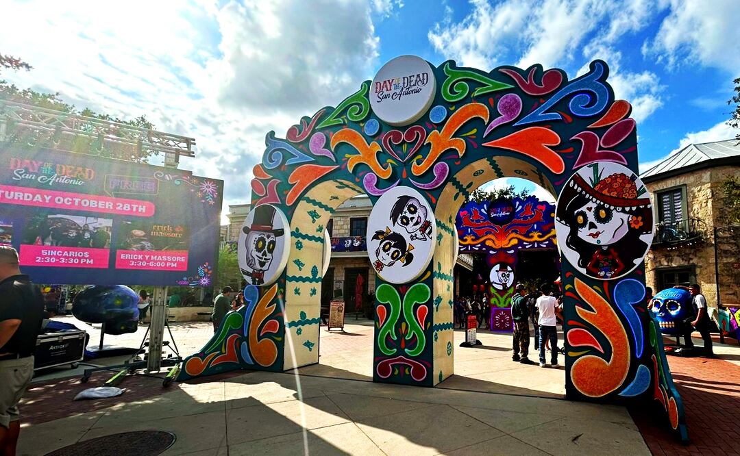 Día de Muertos en San Antonio, Texas. Foto: Pamela Benítez/ViveUSA