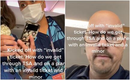 Vacaciones de pesadilla; expulsan a hombre de vuelo por ‘boleto no válido’