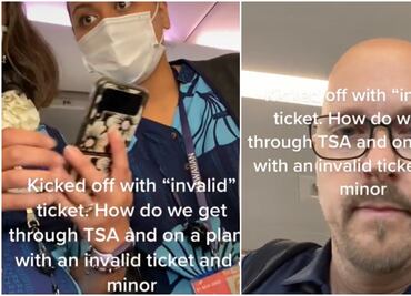 Vacaciones de pesadilla; expulsan a hombre de vuelo por ‘boleto no válido’