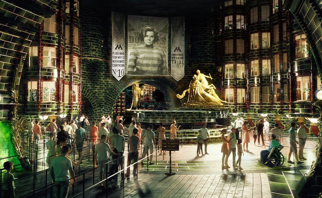 The Wizarding World of Harry Potter – Ministry of Magic. Coresía Universal Orlando Resort