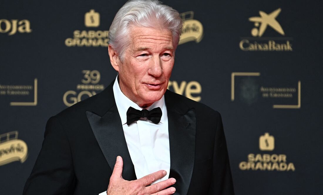 Richard Gere recibe el Goya Internacional y lanza crítica a Trump: "En Estados Unidos han elegido a un matón". (Photo by JORGE GUERRERO / AFP)