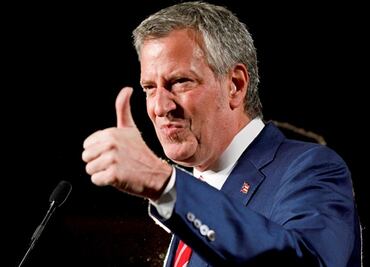 Alcalde de NY, De Blasio, buscará candidatura para elección presidencial