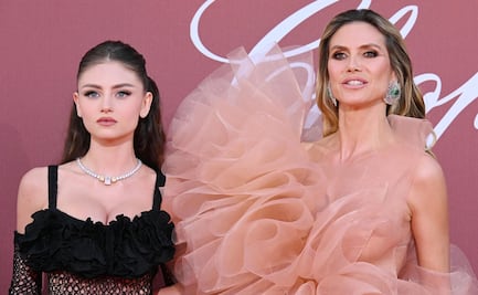 Heidi Klum y su hija “paralizan” Instagram en criticada sesión de lencería