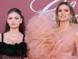 Heidi Klum y su hija “paralizan” Instagram en criticada sesión de lencería