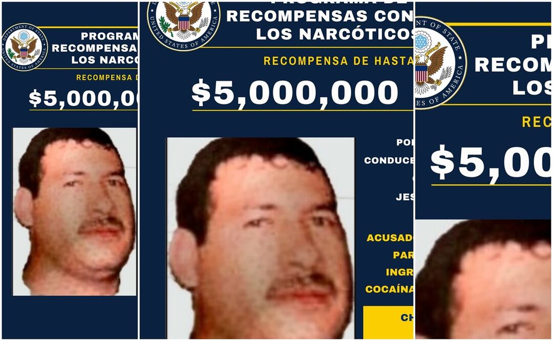 Estados Unidos ofrece 5 millones de recompensa por información del capo mexicano Chuy González. Foto Twitter: @StateINL