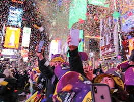 Año Nuevo 2025 en Times Square: ¿Quién cantará? Horario y cómo verlo en vivo