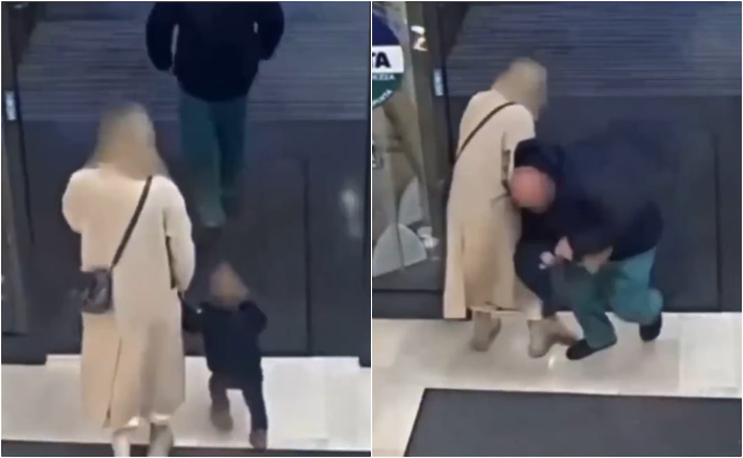 Impactante video: madre lucha contra secuestrador que le arrebató a su bebé de 18 meses en un supermercado. Foto: Captura de pantalla / X