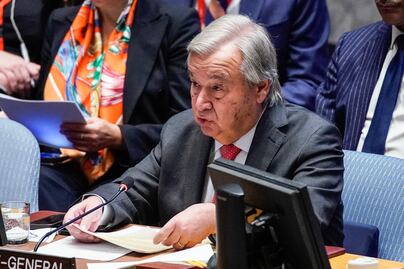 Las declaraciones del jefe de la ONU que desataron la furia de Israel