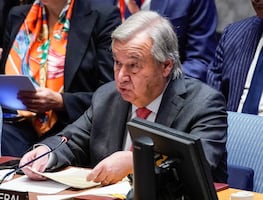 Las declaraciones del jefe de la ONU que desataron la furia de Israel