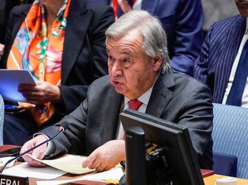 "El pueblo de Gaza mira al abismo", dice el secretario general de la ONU