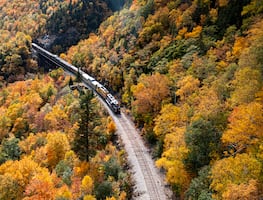 Fall Train: El mejor viaje en tren para ver los paisajes de otoño en Estados Unidos