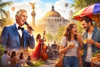 ¿Qué hacer en CDMX este fin de semana? Del concierto gratis de Andrea Bocelli al Festival de Jazz