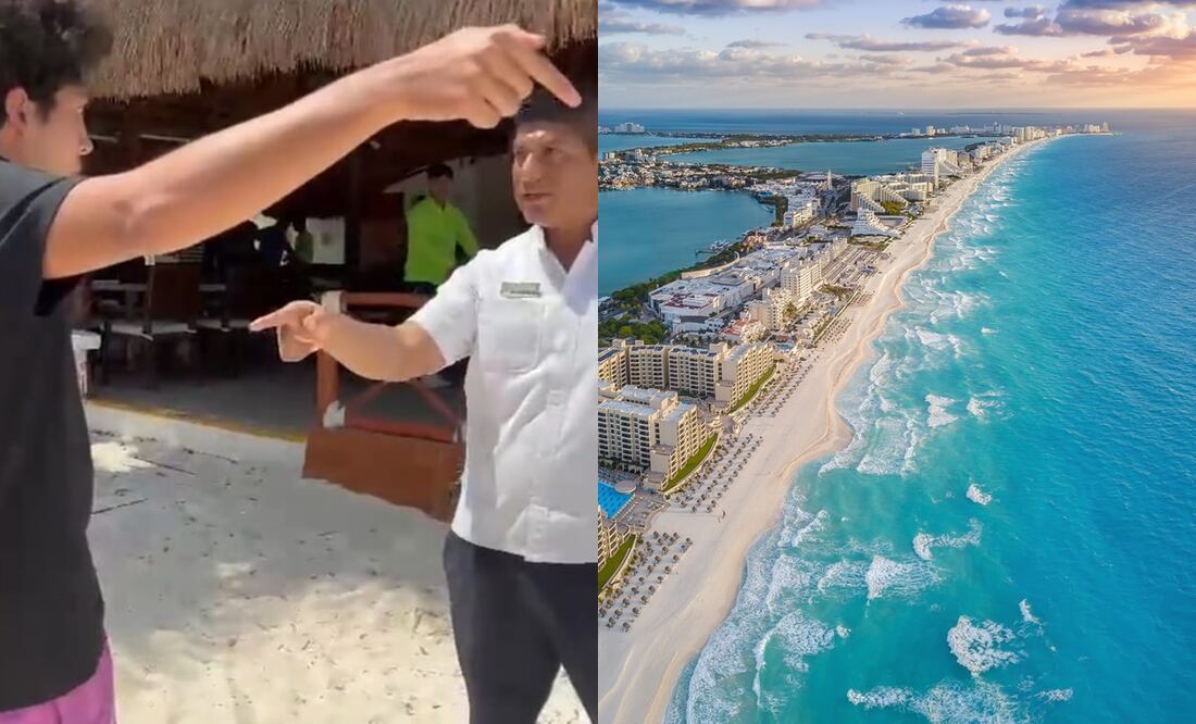 Corren a mexicanos de playa “privada” en Cancún; ¿cómo denunciar ante Profepa?  Foyo/ Captura/iStock/Jonathan Ross