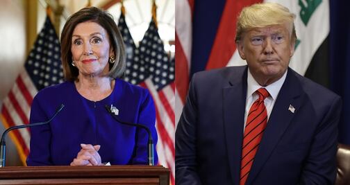Nancy Pelosi califica al presidente Trump de "obeso mórbido"