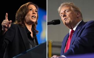 Harris cuestiona salud mental de Trump: “espero que esté bien”