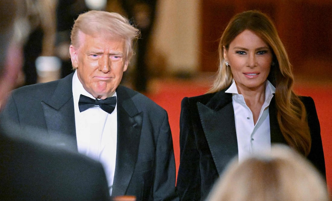 Melania “tiene su propia vida” lejos de Donald Trump y de su papel como primera dama. Foto: AFP