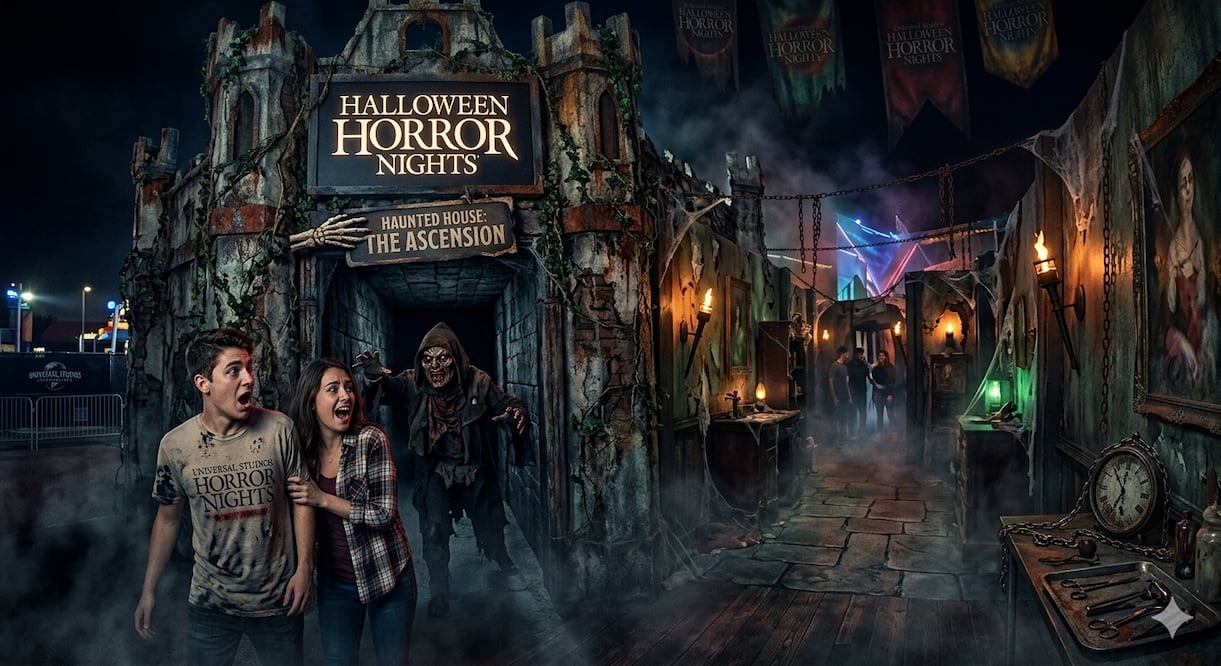 Halloween Horror Nights. Foto: IA Gemini