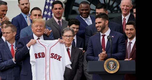 Los jugadores de béisbol que “plantaron” a Trump