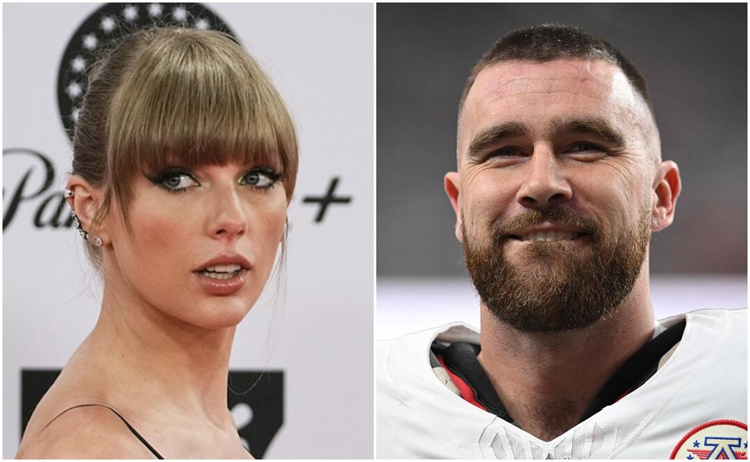 ¡Vivan los novios! Tras casi tres meses de romance, Taylor Swift se muda a la mansión de Travis Kelce. Foto: AP/AFP