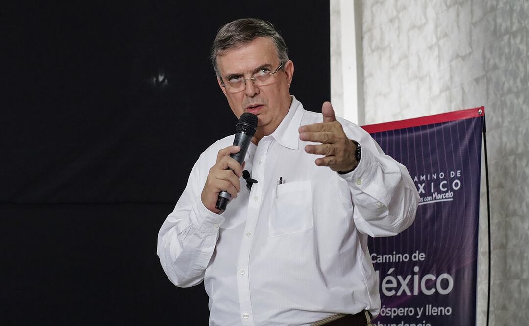 Ebrard considera buscar la candidatura presidencial con Movimiento Ciudadano. Foto: EFE