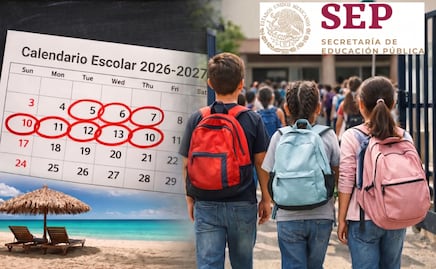 Calendario SEP 2026-2027: estos son los días que NO habrá clases y los puentes de 2027  