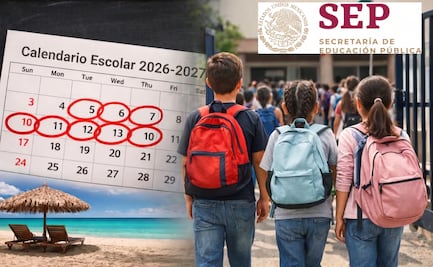 Calendario SEP 2026-2027: estos son los días que NO habrá clases y los puentes de 2027