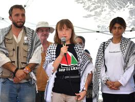 Activista Greta Thunberg se une a barco que lleva ayuda humanitaria a Gaza