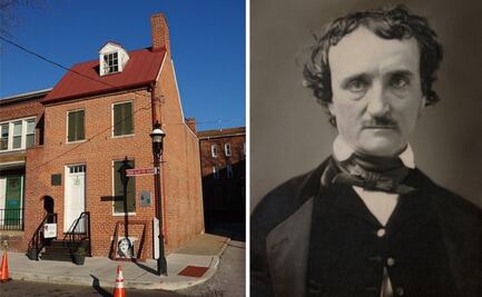 Nombran 'hito literario' la casa de Edgar Allan Poe en Baltimore