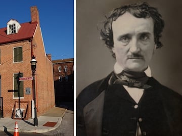Nombran 'hito literario' la casa de Edgar Allan Poe en Baltimore