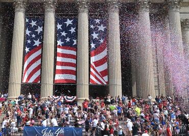 Galería. Los festejos del 4 de julio en Estados Unidos