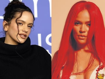 Rosalía “reta” a Karol G por ‘Despechá’ y presume abdomen de acero