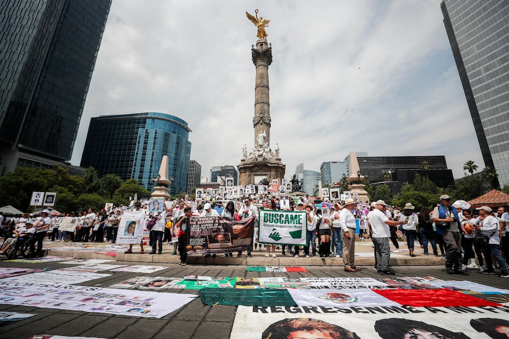 “Un Mundial de familias rotas”: madres buscadoras denuncian impunidad y desapariciones en México. Foto: EFE/Isaac Esquivel