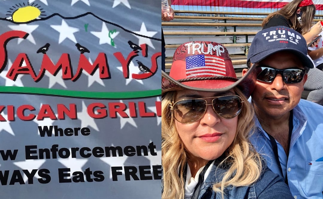 Indignación total restaurante mexicano en Estados Unidos alimenta gratis a agentes de ICE. Foto: Tomada de Facebook Sammy’s Mexican Grill