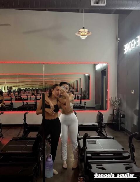 Aneliz y Ángela Aguilar. Foto: Captura Instagram