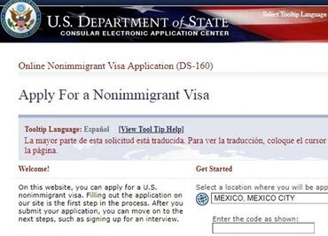 Errores más comunes al llenar la solicitud de visa DS-160