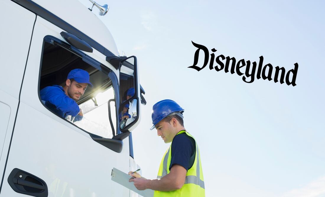Disneyland requiere conductores de camiones con total disponibilidad de tiempo. Foto: iStock