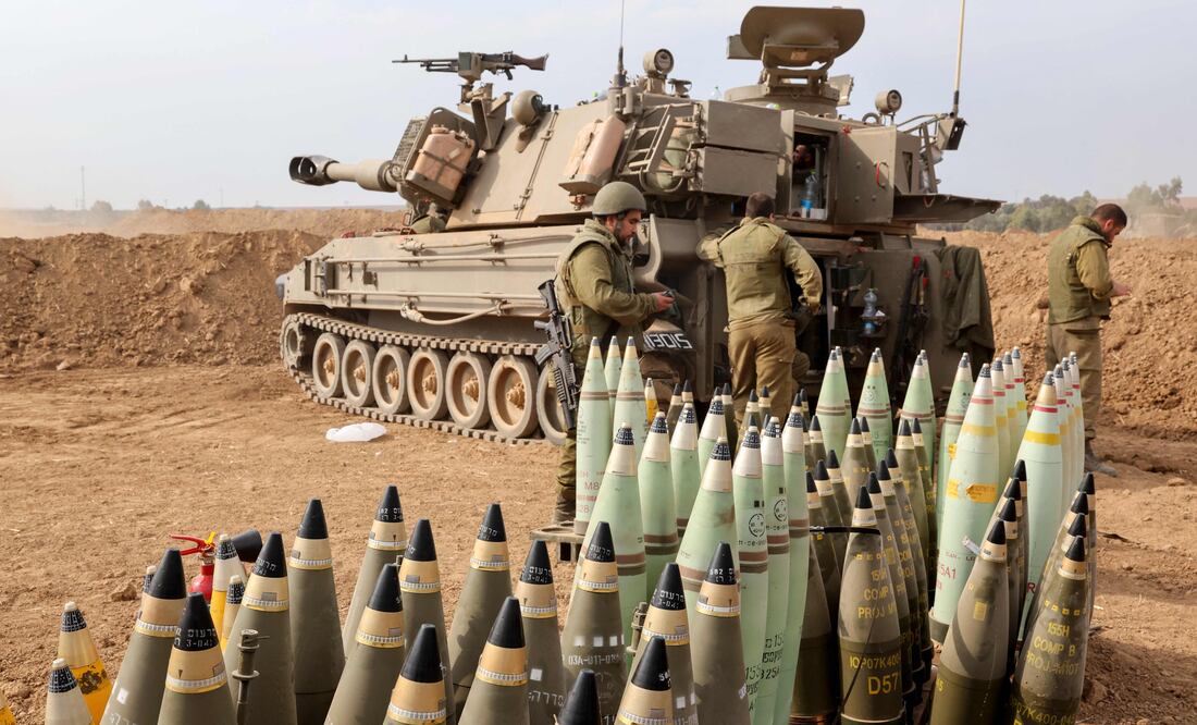 El Ejército libanés anuncia bombardeos aéreos israelíes y pide evitar el área fronteriza. (Photo by JACK GUEZ / AFP)