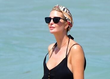 Captan a Ivanka Trump destilando glamour con minivestido playero en Miami