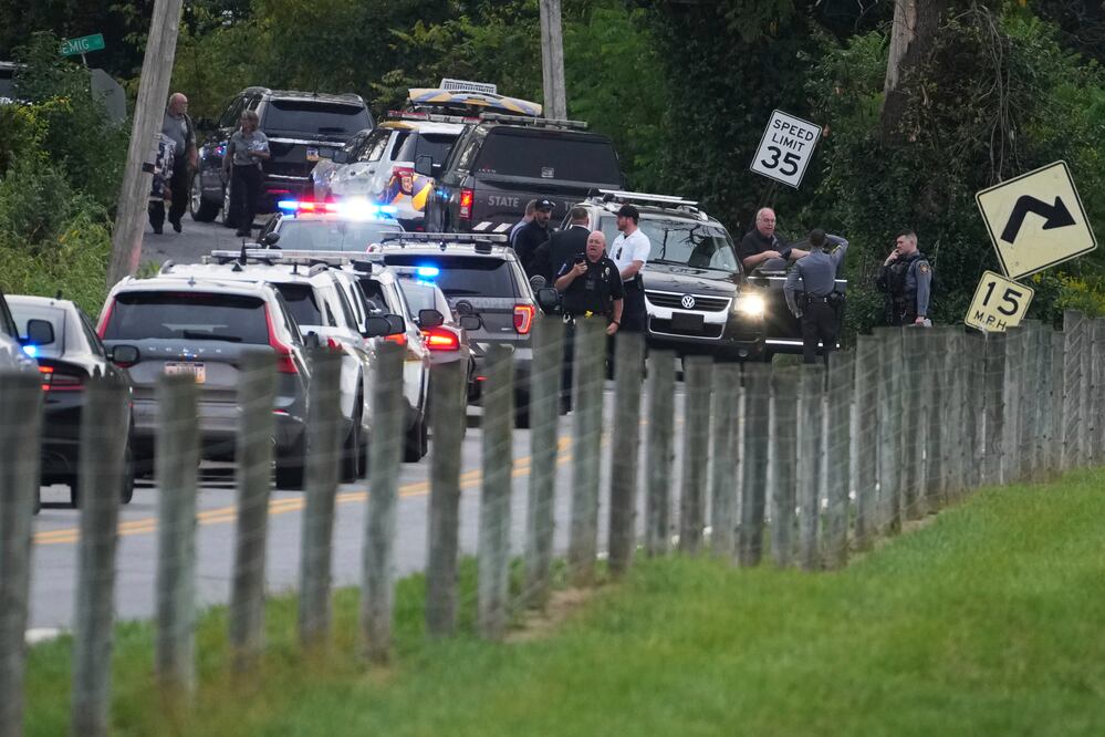 Tiroteo en Pensilvania: al menos 5 policías baleados y el atacante muere en la escena. (AP Photo/Matt Slocum)