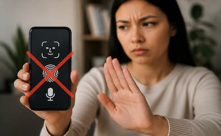 Alertan sobre registro de celulares: estos datos biométricos NO pueden exigirte 