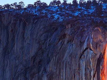 Regresa la espectacular Cascada de Fuego al Parque Yosemite