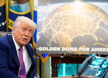 Trump anuncia la “cúpula dorada”, un escudo antimisiles de 175,000 MDD