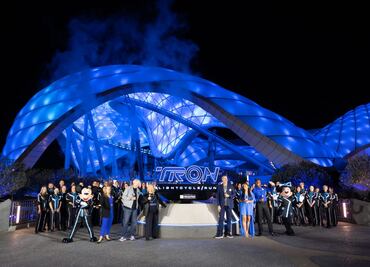 Disney World estrena en abril TRON Lightcycle / Run, su montaña rusa más rápida